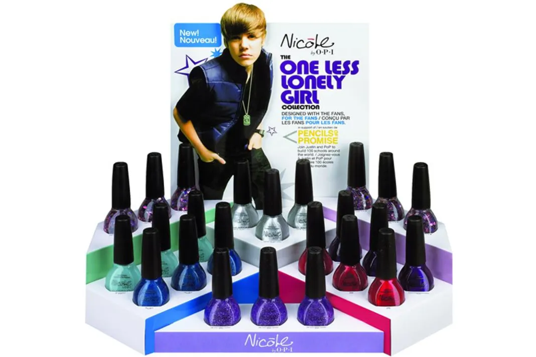 Justin Bieber, Nicole by OPI