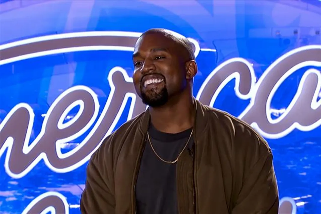 Kanye West, American Idol, FOX, 010516