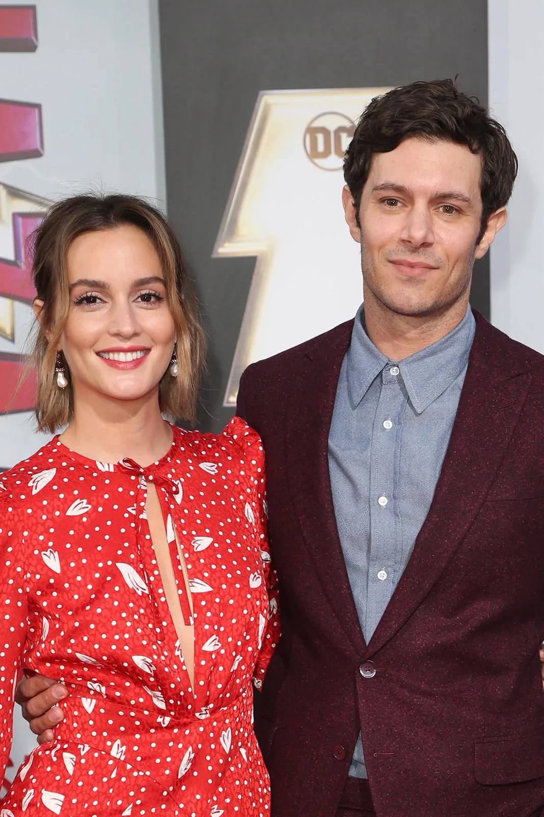 Warner Bros. Pictures And New Line Cinema's World Premiere Of "SHAZAM!" Featuring: Leighton Meester, Adam Brody Where: Hollywood, California, United States When: 28 Mar 2019 Credit: FayesVision/WENN.com