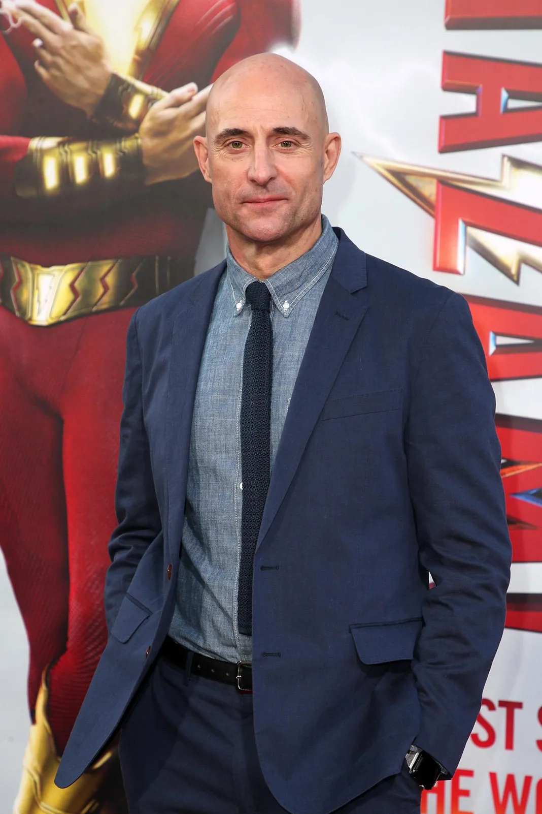 Warner Bros. Pictures And New Line Cinema's World Premiere Of "SHAZAM!" Featuring: Mark Strong Where: Hollywood, California, United States When: 28 Mar 2019 Credit: FayesVision/WENN.com