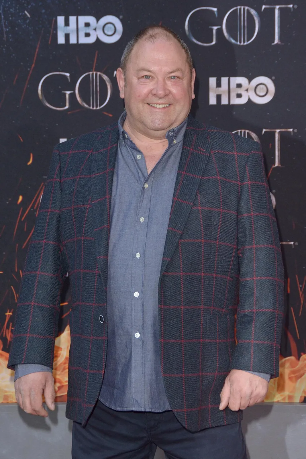 'Game of Thrones' season 8 premiere held at Radio City Music Hall - Arrivals Featuring: Mark Addy Where: New York, New York, United States When: 03 Apr 2019 Credit: Ivan Nikolov/WENN.com