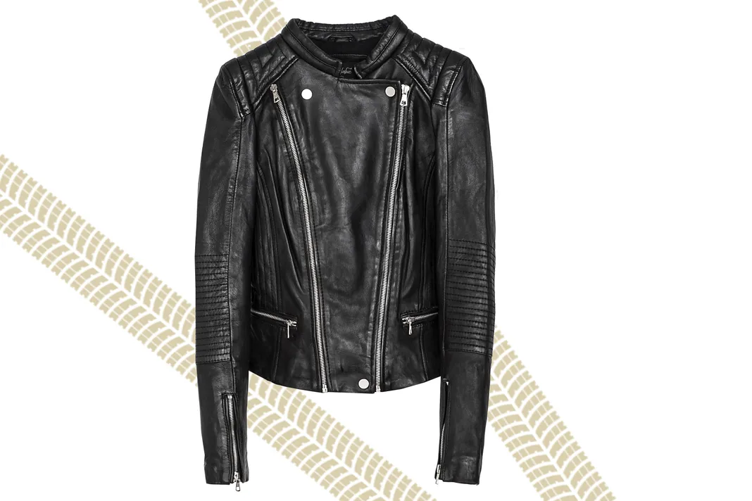 7 Leather Jackets To Toughen Up Your Fall Zara Biker Jacket With Zips Feels And Looks Surprisingly Luxe Available For 239 At Com