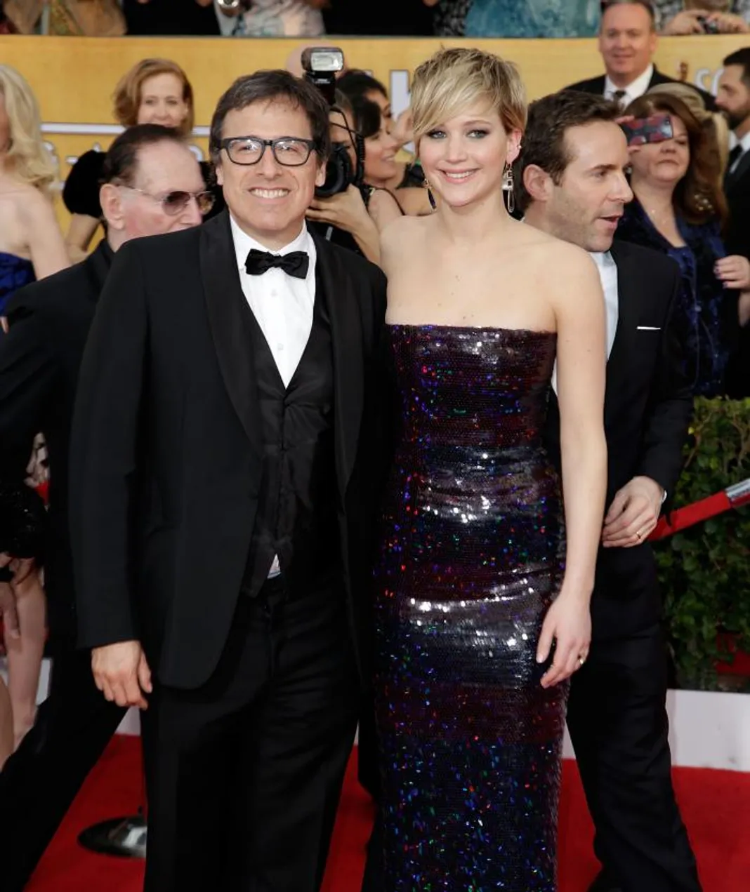 David O'Russell and Jennifer Lawrence David O'Russell and Jennifer Lawrence
