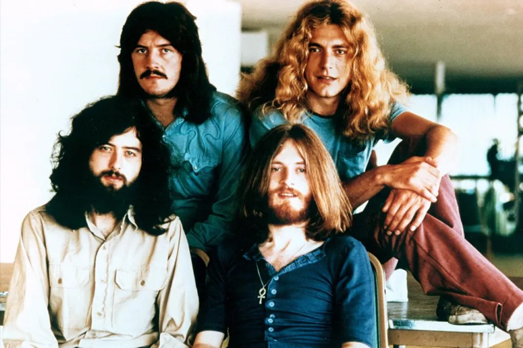 Led Zeppelin, Jimmy Page, Robert Plant, John Paul Jones, John Bonham