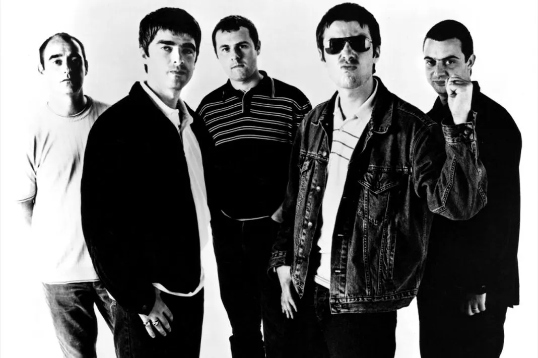 Oasis, Paul Arthur, Noel Gallagher, Alan White, Liam Gallagher, Paul McGuigan