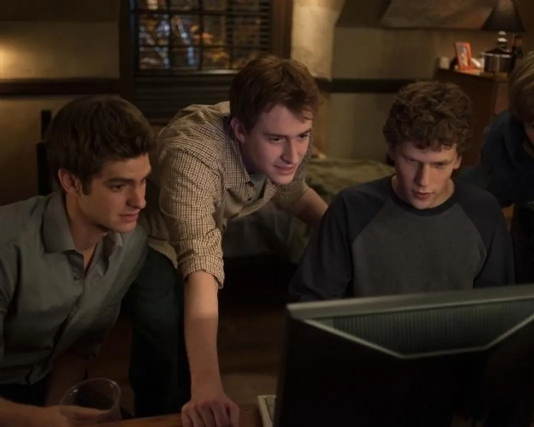 The Social Network: Andrew Garfield, Joseph Mazzello, Jesse Eisenberg, Patrick Maple The Social Network: Andrew Garfield, Joseph Mazzello, Jesse Eisenberg, Patrick Maple