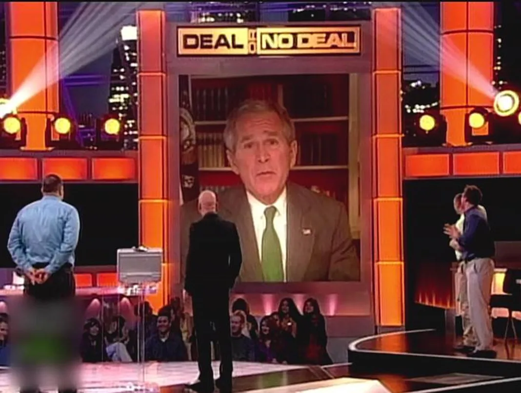 George Bush Deal Or No Deal George Bush Deal Or No Deal