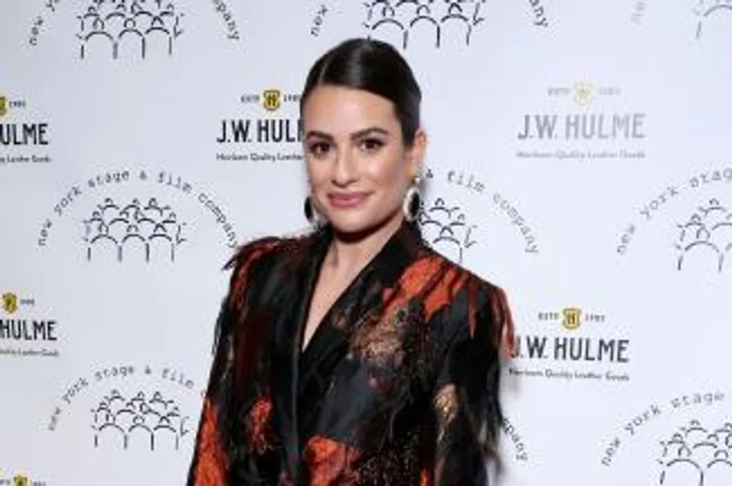 Lea Michele confirms baby news with sunny garden photo Lea Michele