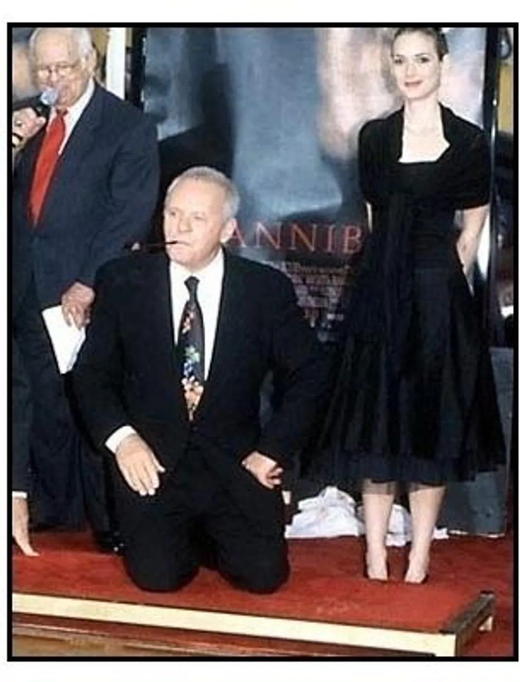 Anthony Hopkins Hand And Footprint Ceremony Photos